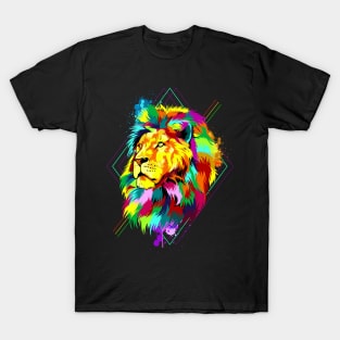 Lion in full Color T-Shirt